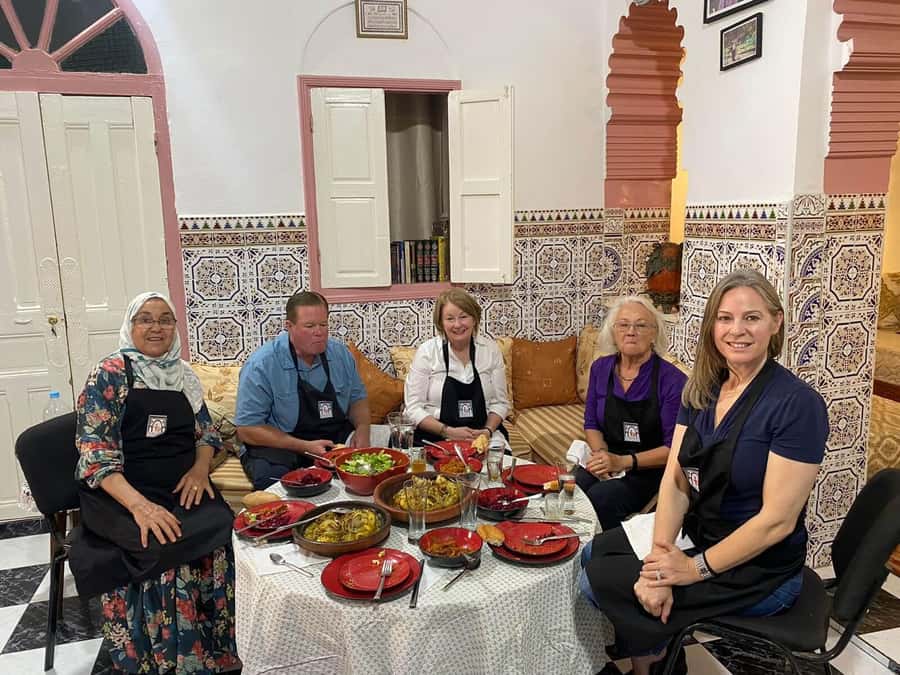 Rabat: Cooking Class in a Family Home - Choosing ingredients in a neighborhood market