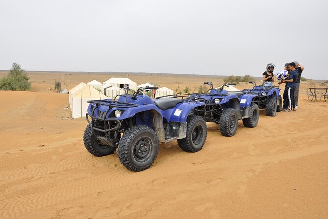 Sahara ATV Quad & buggy in Merzouga Desert & Sandboarding - What the ride through the sand is like
