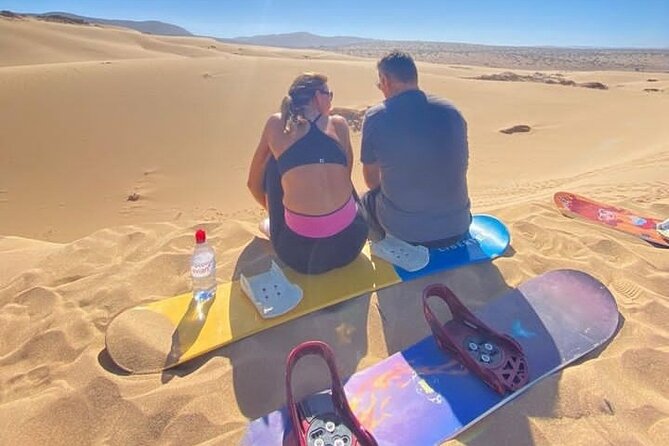 Sandboarding with Panoramic Views of the ocean and Agadir Desert - What the $69.69 Price Covers