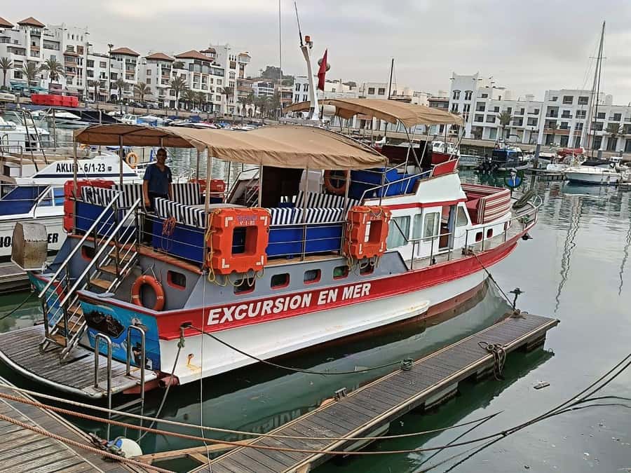 Sea excursion with BBQ, fishing, and swimming - A relaxed Atlantic outing from Agadir