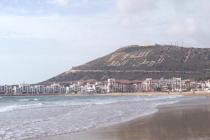 Seafront Promenade - The Kasbah and Oufella ruins deliver the main view