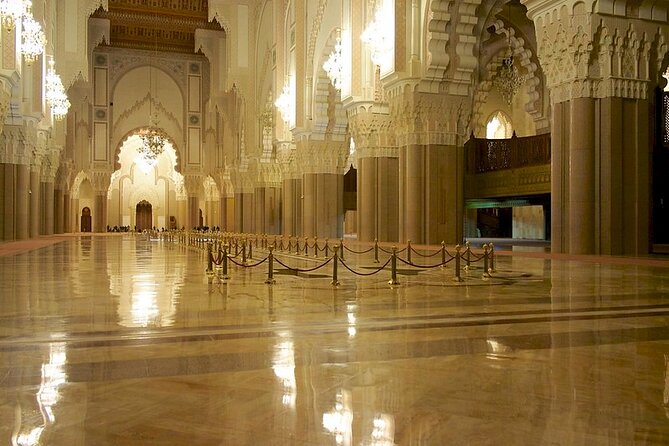 Skip the line Hassan II Mosque guided Tour entry tickets included - Hotel pickup and the meeting point