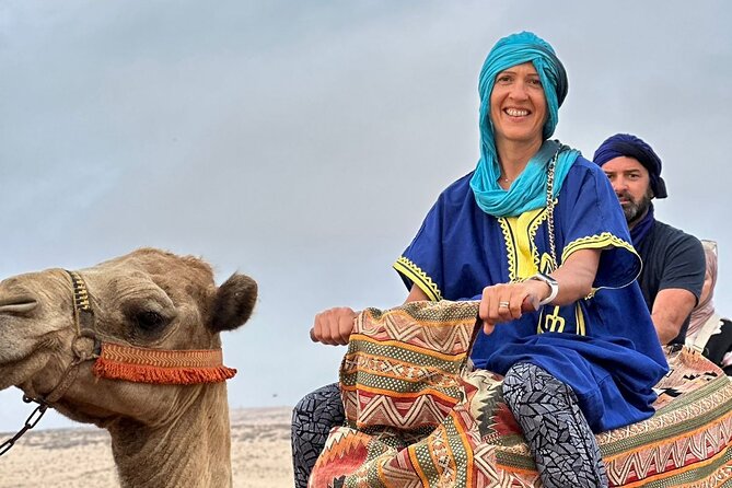 Sunset Camel Ride tour with Barbecue dinner in the beach - From Agadir to Ranch Tamri by Atlantic road