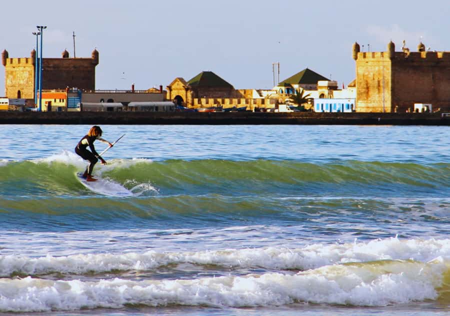 Surf Training and Lunch on Essaouira Day Trip from Marrakech - Reaching Essaouira and getting ready to surf
