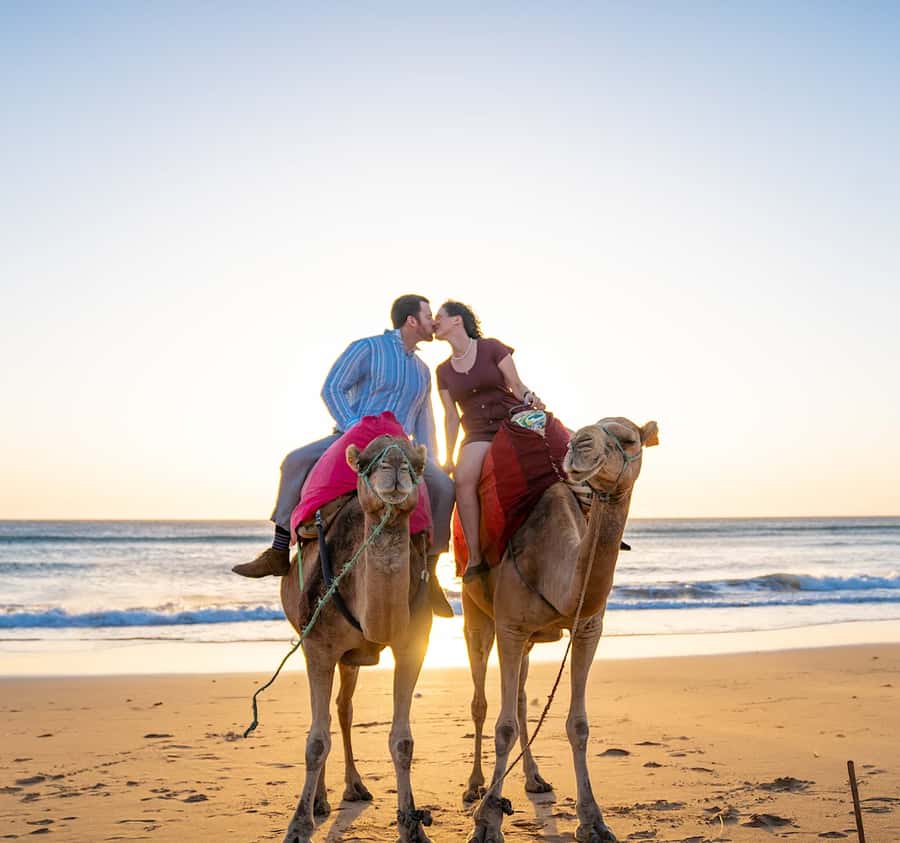 Tangier: Achakar Beach Sunset Camel Ride & Moroccan Dinner - Cap Spartel and the first lighthouse in Morocco