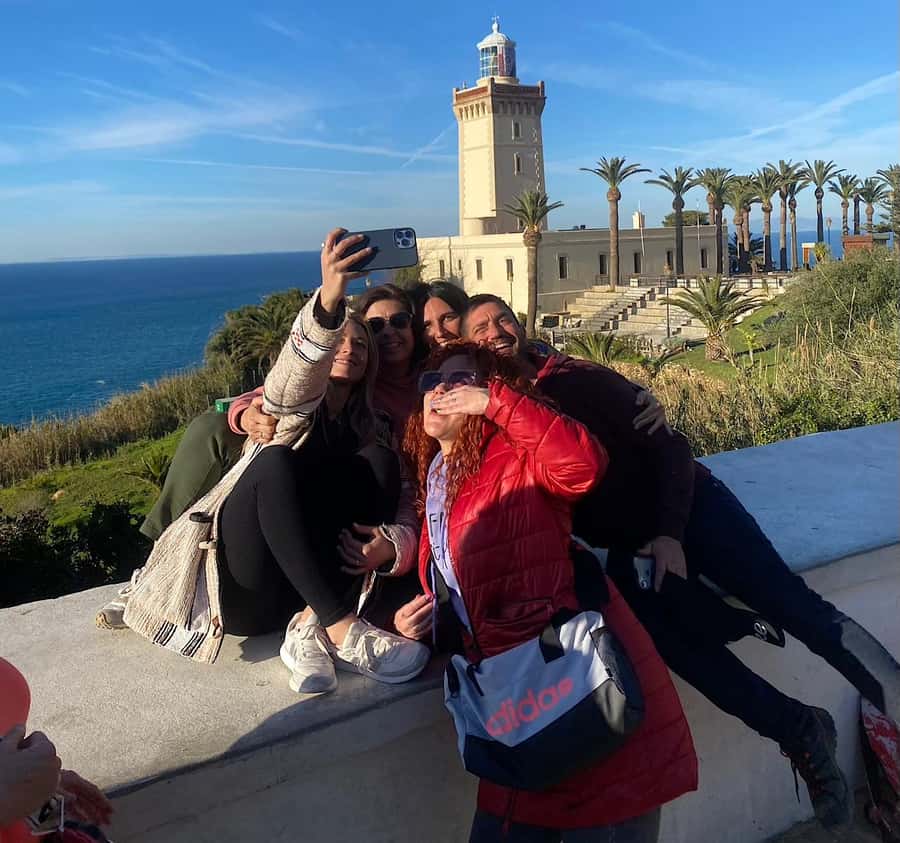 Tangier: Achakar Beach Sunset Camel Ride & Moroccan Dinner - Dinner near Grand Socco