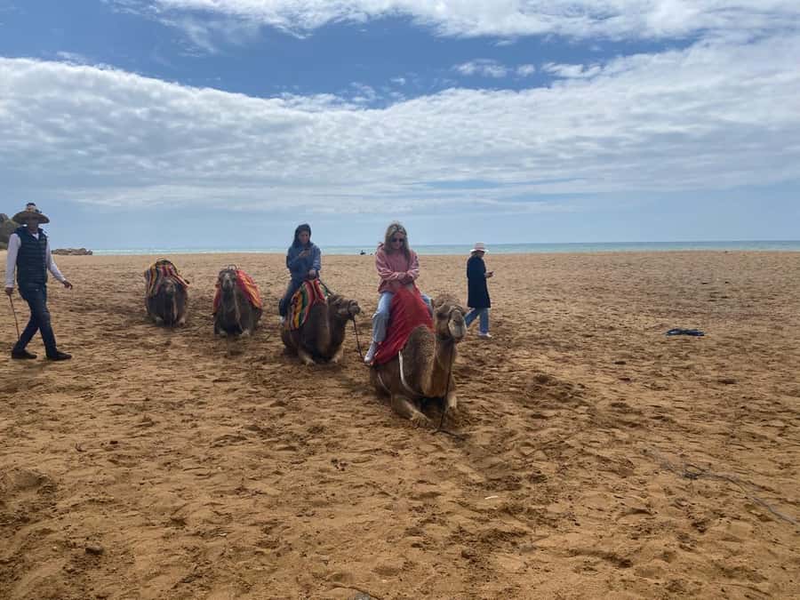 Tangier: Cap Spartel, Hercules Caves & Camel Riding - Achakkar Beach delivers the tour’s most playful moment