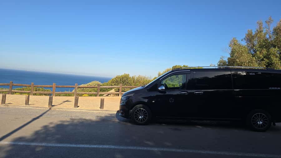 Tangier: sunset, tea, camel ride, Cape Spartel and caves. - The beach camel ride and the long final stop