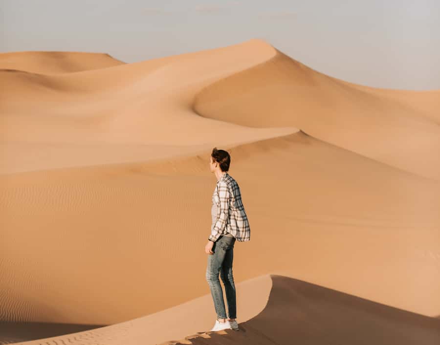 the luxury 2days 1night desert tour from fez to fez/marakech - The day-one race toward sunset