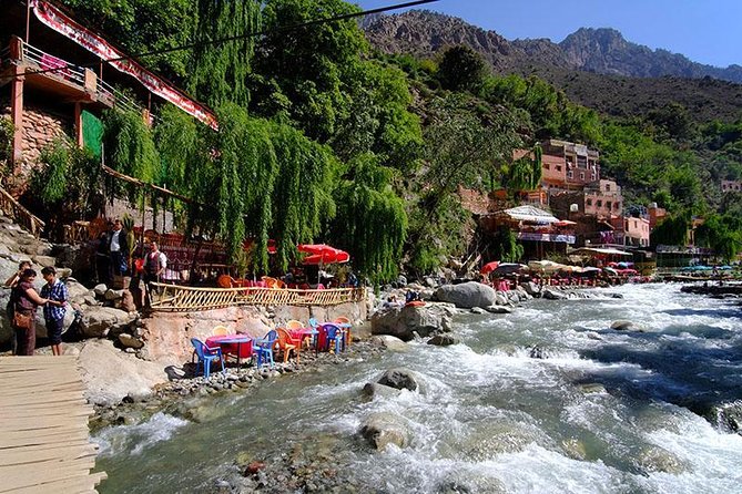 The Ourika valley for a day trip - The Ourika stop and market-day Morocco