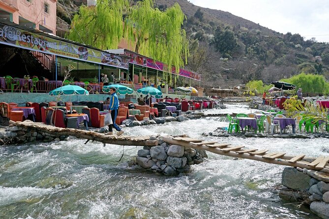 The Ourika valley for a day trip - Transport, pickup, and group size
