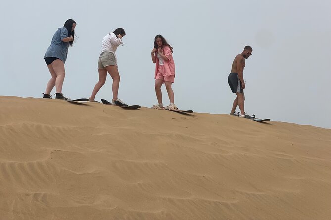 Timlalin Dunes & Sandboarding From Agadir - Reaching the Timlaline dunes near Taboga Beach
