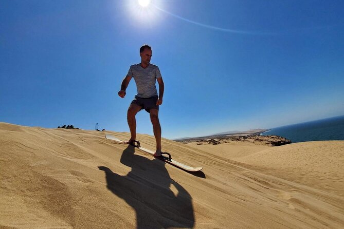 Timlalin Dunes & Sandboarding From Agadir - Aghroud’s colorful houses and the first photo stop