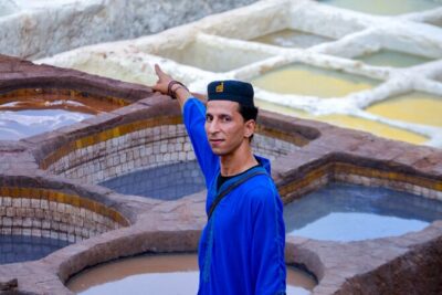 Tour guide in the old city of Fez