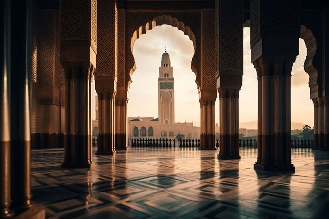 Visit Casablanca from the port or hotels - La Corniche brings in the Atlantic air