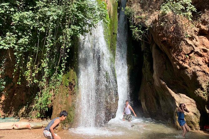 Visit the waterfall and hidden caves - Mountain views above Sefrou